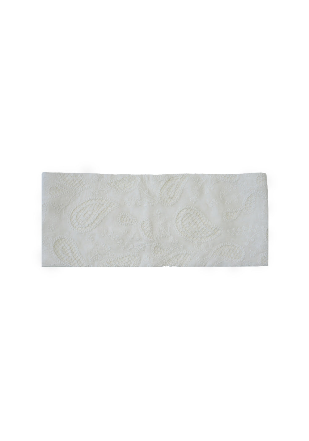 NyDkyel丨Embroidered Paisley Cotton-Linen Bandeau - PSYLOS 1, NyDkyel丨Embroidered Paisley Cotton-Linen Bandeau, Scarf, NyDkyel, PSYLOS 1